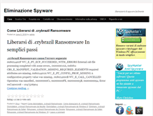 Tablet Screenshot of eliminazionespyware.com